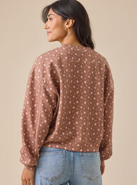 Alessia Floral Mama Sweatshirt Detail 5 - AS Kids