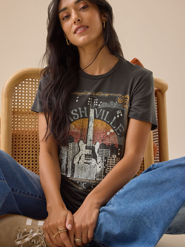Nashville Boyfriend Tee Detail 3 - AS Kids