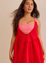 Go Time Gingham Dress - ALTAR'D STATE KIDS