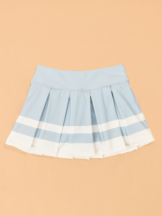 Pippin Pleated Cheer Skirt Detail 2 - AS Kids