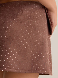 Rowyn Rhinestone Mini Skirt Detail 4 - AS Kids