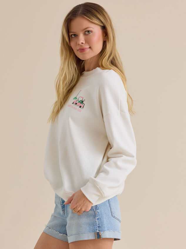 Ready To Par Tee Mama Crewneck Detail 5 - ALTAR'D STATE KIDS