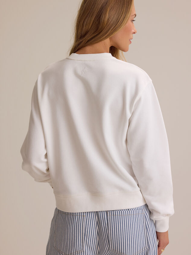 Amara Star Applique Pullover Detail 5 - AS Kids