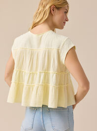 Mara Tiered Babydoll Top Detail 4 - AS Kids