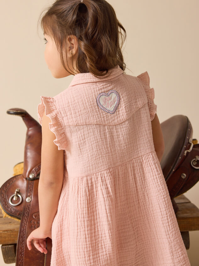 Winnie Western Dress Detail 2 - ALTAR'D STATE KIDS