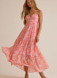 Kezian Floral Maxi Dress Detail 2 - ALTAR'D STATE KIDS