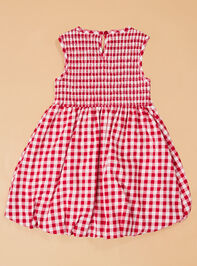 Willow Smocked Bubble Dress Detail 3 - ALTAR'D STATE KIDS