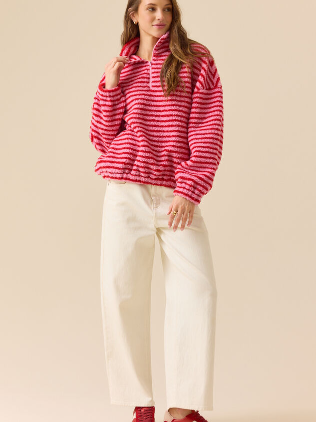 Maren Sherpa Pullover Detail 3 - ALTAR'D STATE KIDS