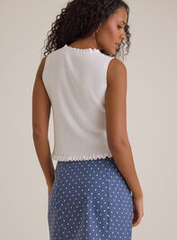 Zelia Ruffle Sleeveless Kimono Detail 4 - ALTAR'D STATE KIDS