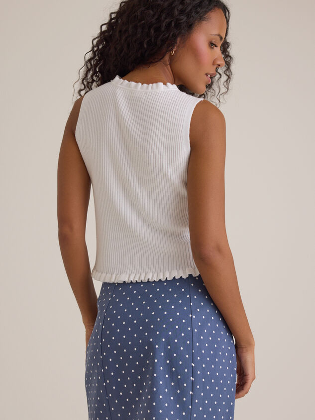 Zelia Ruffle Sleeveless Kimono Detail 4 - ALTAR'D STATE KIDS