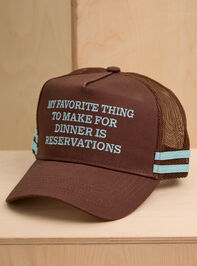 Dinner Reservations Trucker - AS Kids