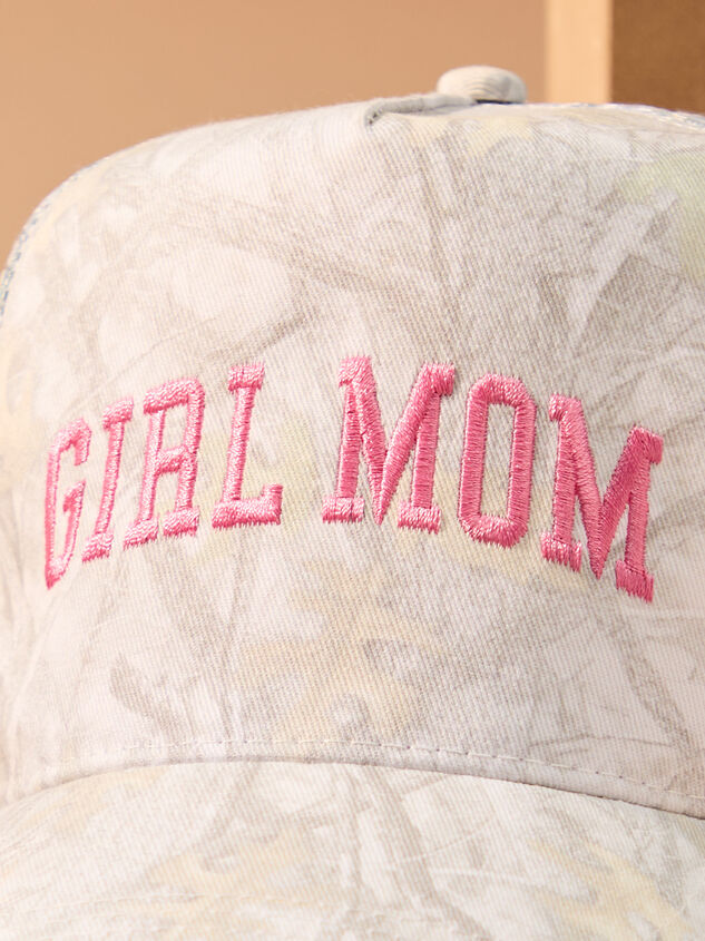 Girl Mom Embroidered Camo Hat Detail 2 - ALTAR'D STATE KIDS