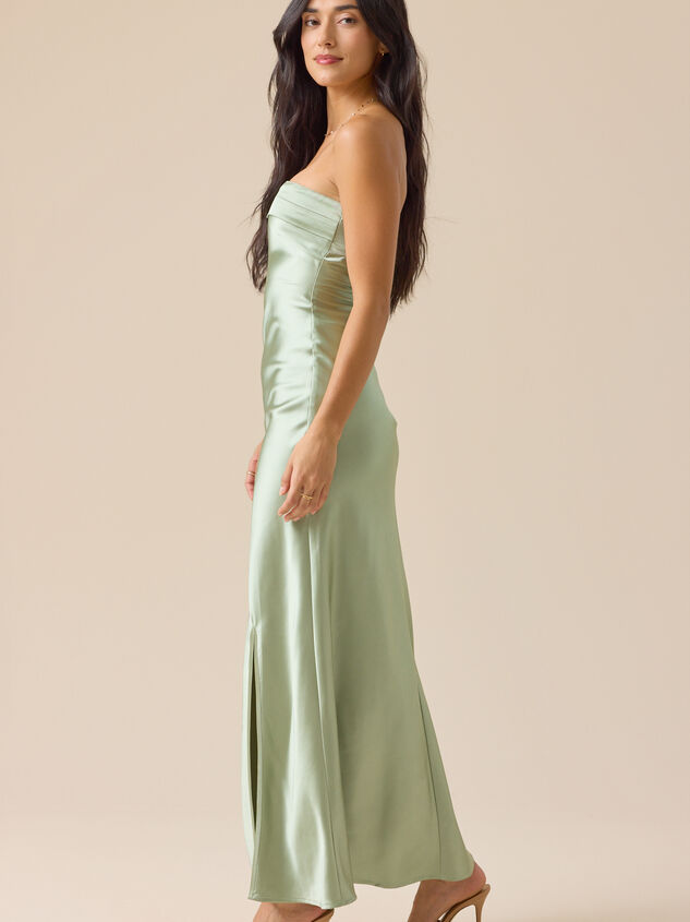 Paityn Strapless Maxi Dress Detail 3 - ALTAR'D STATE KIDS