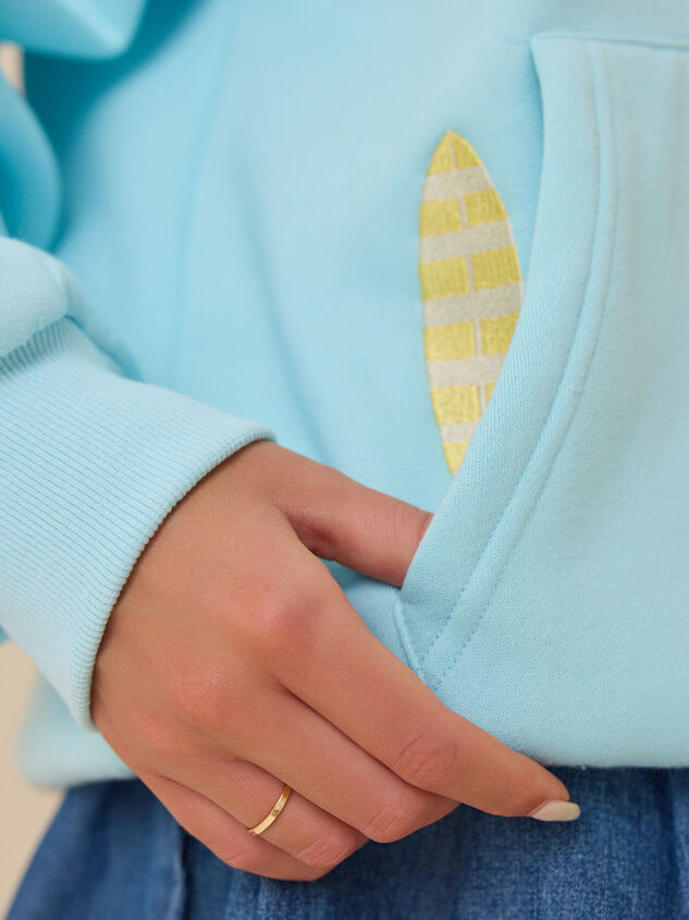 Let's Get Lost Hoodie Detail 5 - ALTAR'D STATE KIDS