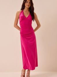 Lottie Halter Maxi Dress Detail 4 - AS Kids