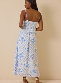 Journee Floral Maxi Dress Detail 5 - AS Kids