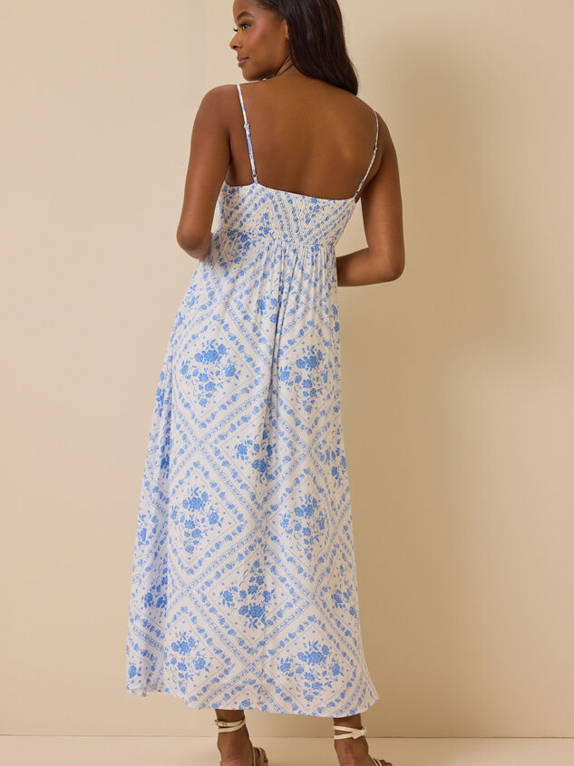 Journee Floral Maxi Dress Detail 5 - AS Kids