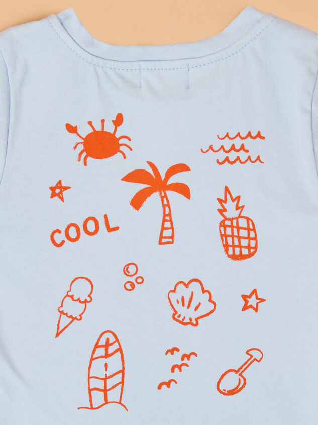 If Lost At Beach Tee Detail 4 - ALTAR'D STATE KIDS