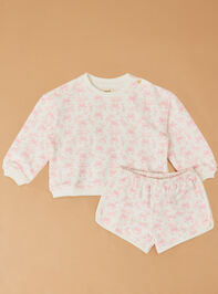 Ava Bow Toile Pullover Detail 3 - ALTAR'D STATE KIDS