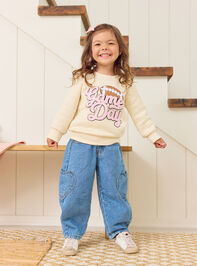 Holly Heart Barrel Jean - ALTAR'D STATE KIDS