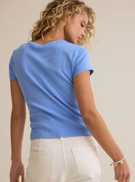 Costa Rica Baby Tee Detail 4 - ALTAR'D STATE KIDS