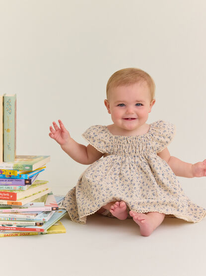 Emmy Floral Baby Dress - AS Kids
