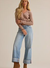 Bellamy Pointelle Pearl Sweater - AS Kids