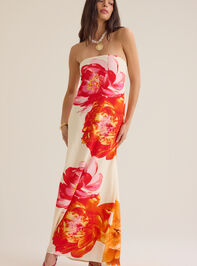 Natalia Strapless Maxi Dress Detail 2 - ALTAR'D STATE KIDS