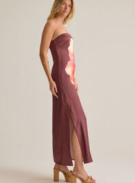 Stormi Strapless Maxi Dress Detail 3 - AS Kids