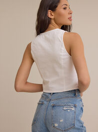 Indie Denim Buckle Front Vest Detail 6 - ALTAR'D STATE KIDS