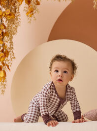 Ellan Gingham Romper - AS Kids