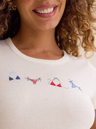 Americana Bikini Baby Tee Detail 3 - ALTAR'D STATE KIDS