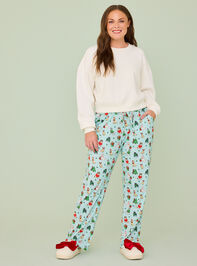 Festive Pups Pajama Pant Detail 2 - ALTAR'D STATE KIDS