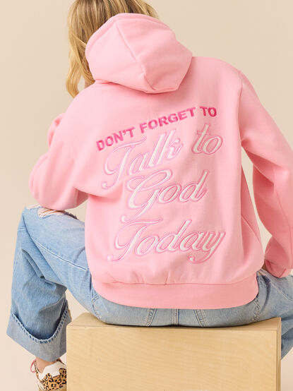 Talk To God Today Hoodie - ALTAR'D STATE KIDS