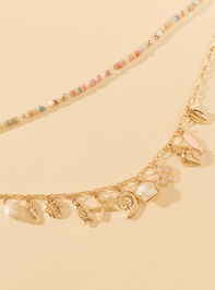 Beaded Ocean Life Charm Necklace - ALTAR'D STATE KIDS