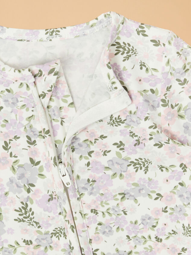 Shannon Floral Footie Detail 3 - ALTAR'D STATE KIDS