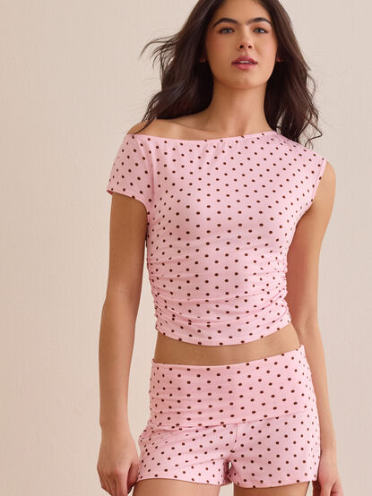 Fast Lane Polka Dot Top - ALTAR'D STATE KIDS