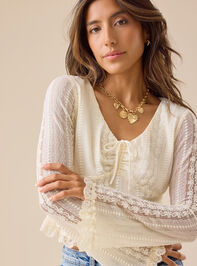 Boston Bell Sleeve Lace Top - ALTAR'D STATE KIDS