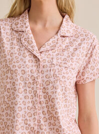 Lulu Leopard Mama PJ Set Detail 4 - ALTAR'D STATE KIDS