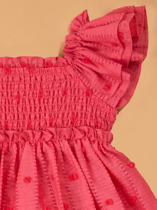 Fiona Flutter Sleeve Toddler Set Detail 3 - AS Kids