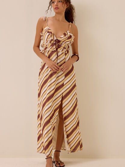 Tessa Ruffled Maxi Dress - AS Kids