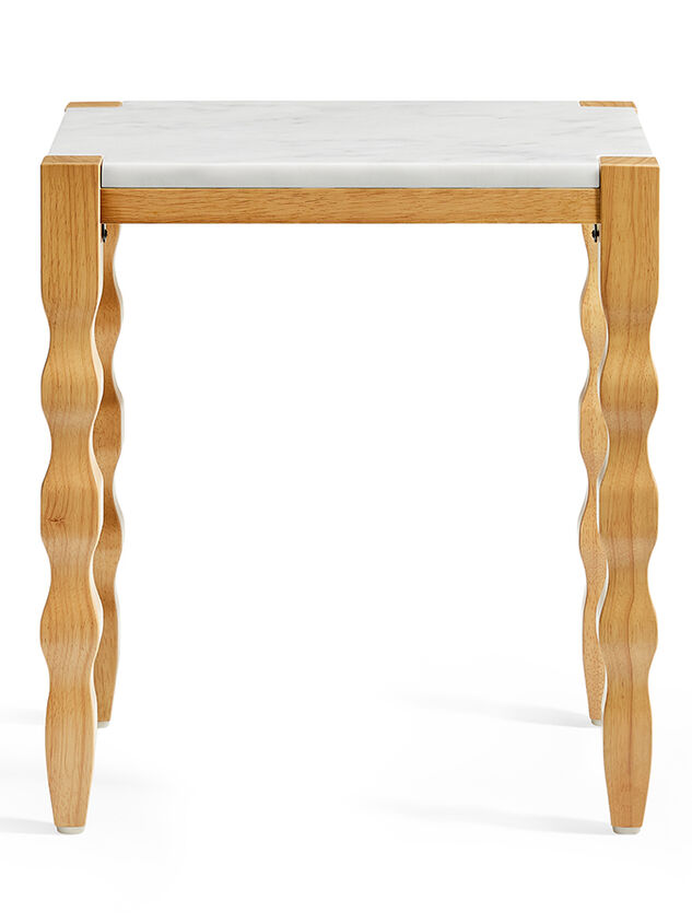 Kiera Marble Side Table - AS Kids