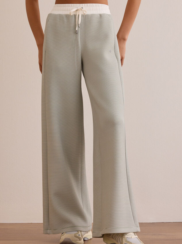 Supersoft Striped Wide Leg Pant Detail 3 - AS Kids