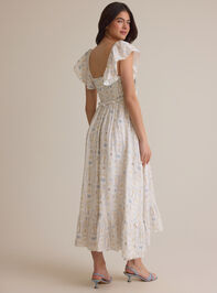 Beach Patchwork Mama Dress Detail 4 - ALTAR'D STATE KIDS