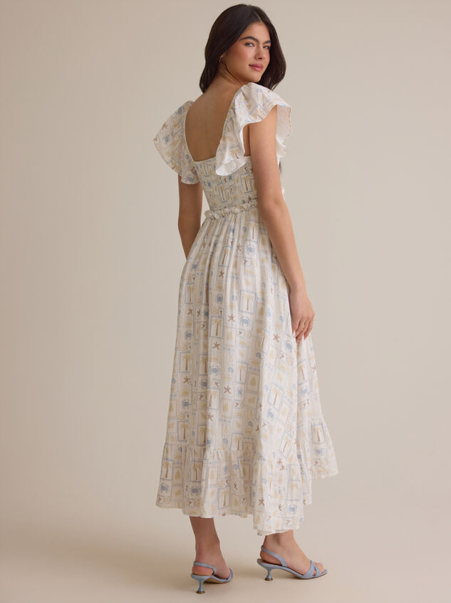 Beach Patchwork Mama Dress Detail 4 - ALTAR'D STATE KIDS