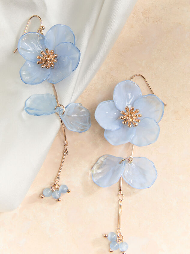 Blue Serenity Blossom Earrings - ALTAR'D STATE KIDS