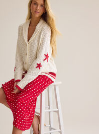 Liberty Flag Back Cardigan Detail 4 - AS Kids