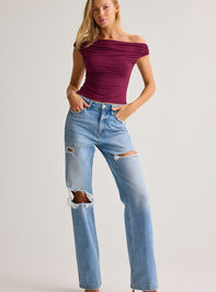 Amayah Asymmetrical Top Detail 3 - AS Kids