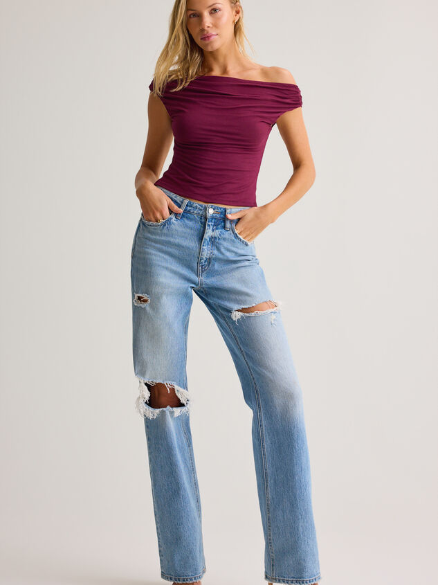 Amayah Asymmetrical Top Detail 3 - AS Kids