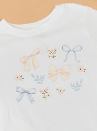 Annie Bow Tee Detail 2 - ALTAR'D STATE KIDS